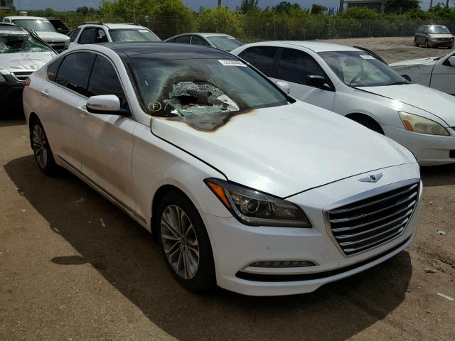 KMHGN4JE0GU107257 - 2016 HYUNDAI GENESIS 3. WHITE photo 1