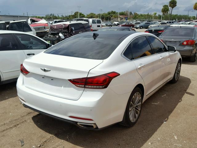 KMHGN4JE0GU107257 - 2016 HYUNDAI GENESIS 3. WHITE photo 4