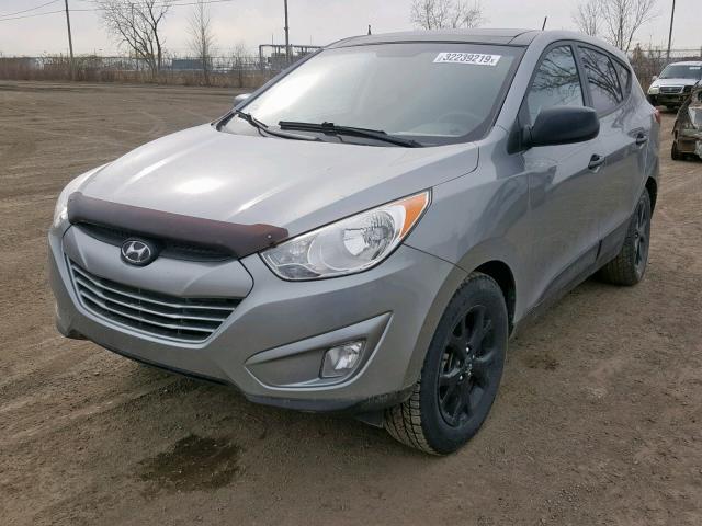 KM8JT3AC5DU582872 - 2013 HYUNDAI TUCSON GL GRAY photo 2