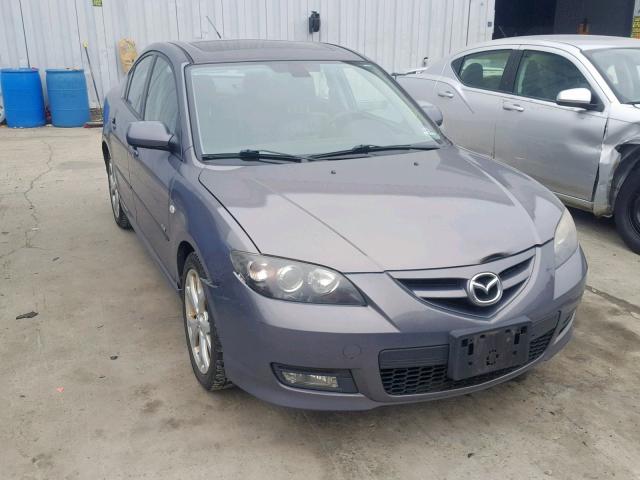 JM1BK324371677648 - 2007 MAZDA 3 S GRAY photo 1