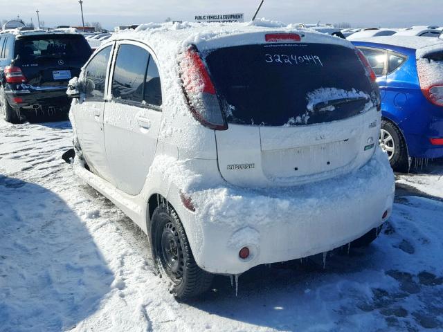 JA3215H1XCU609205 - 2012 MITSUBISHI I MIEV ES WHITE photo 3