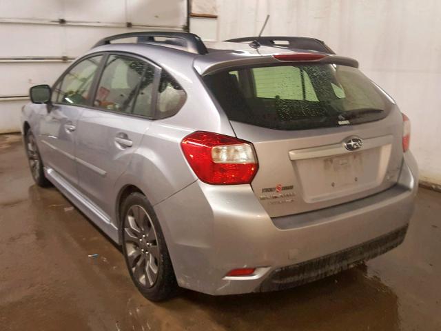 JF1GPAL62E8295990 - 2014 SUBARU IMPREZA SP SILVER photo 3