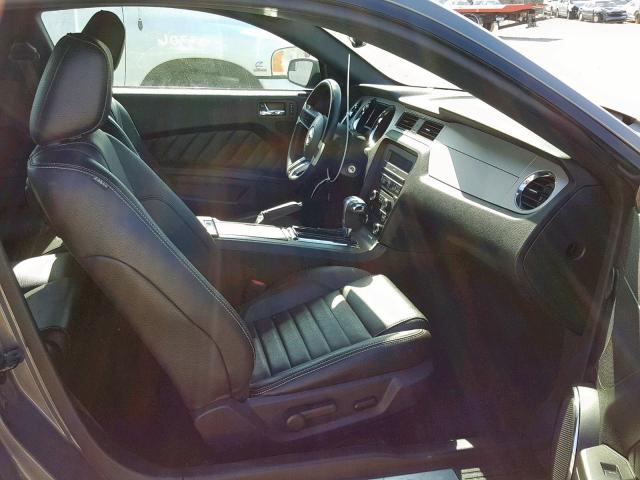 1ZVBP8CF7B5156297 - 2011 FORD MUSTANG GT GRAY photo 5