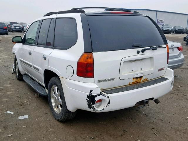 1GKDT13S052125446 - 2005 GMC ENVOY WHITE photo 3