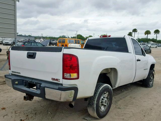 1GTHC24K57E519155 - 2007 GMC SIERRA C25 WHITE photo 4