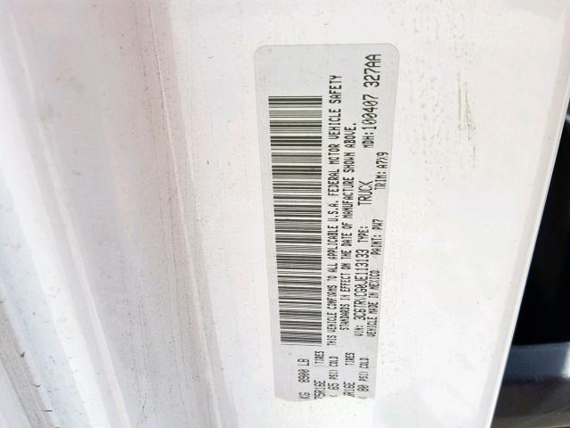 3C6TRVCG0JE113133 - 2018 RAM PROMASTER 白色 照片 10