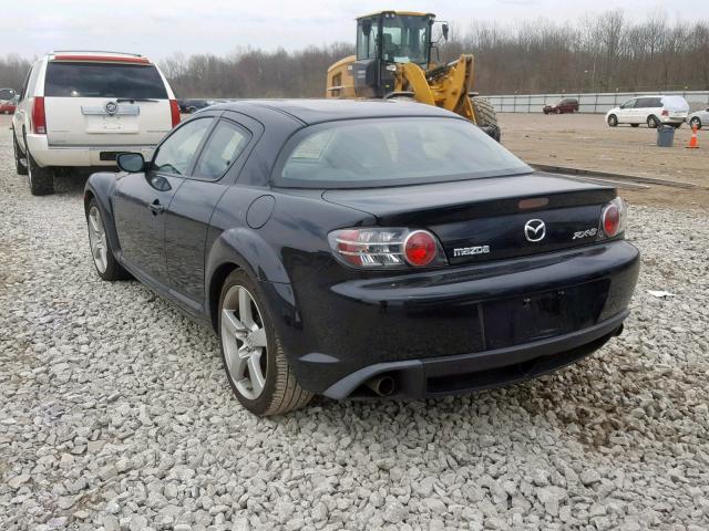 JM1FE173070213963 - 2007 MAZDA RX8 BLACK photo 3