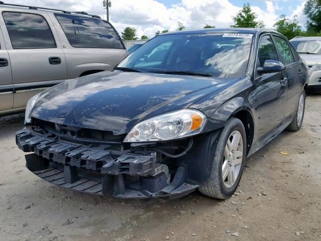 2G1WB5E33E1187548 - 2014 CHEVROLET IMPALA LIM BLACK photo 2