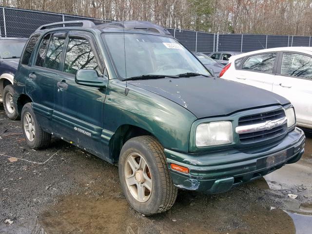 2CNBE634346908866 - 2004 CHEVROLET TRACKER LT GREEN photo 1