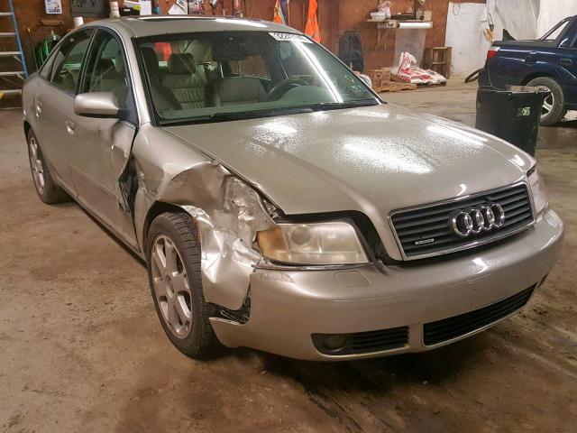 WAULD64B22N104475 - 2002 AUDI A6 2.7T QU GREEN photo 1