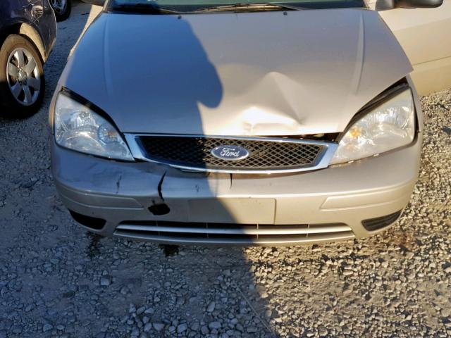 1FAFP34N36W127690 - 2006 FORD FOCUS ZX4 GOLD photo 7