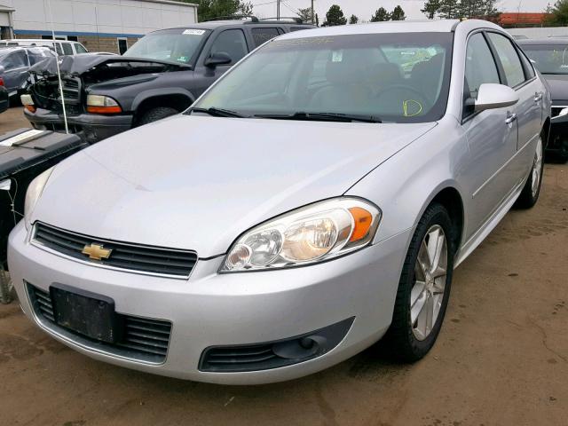 2G1WC5EM0A1257300 - 2010 CHEVROLET IMPALA LTZ SILVER photo 2