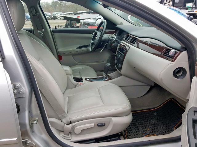 2G1WC5EM0A1257300 - 2010 CHEVROLET IMPALA LTZ SILVER photo 5