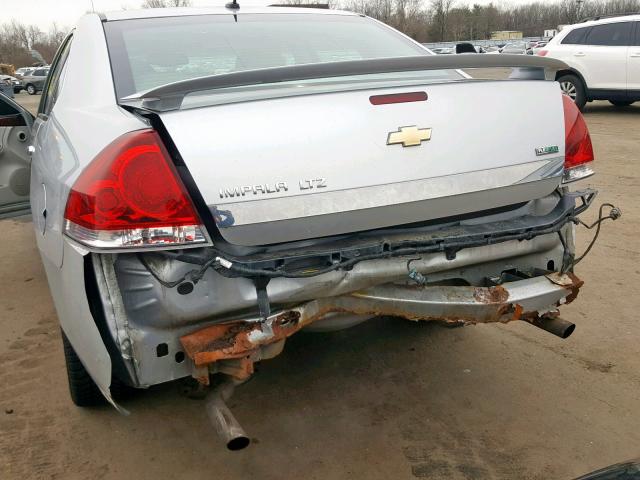 2G1WC5EM0A1257300 - 2010 CHEVROLET IMPALA LTZ SILVER photo 9