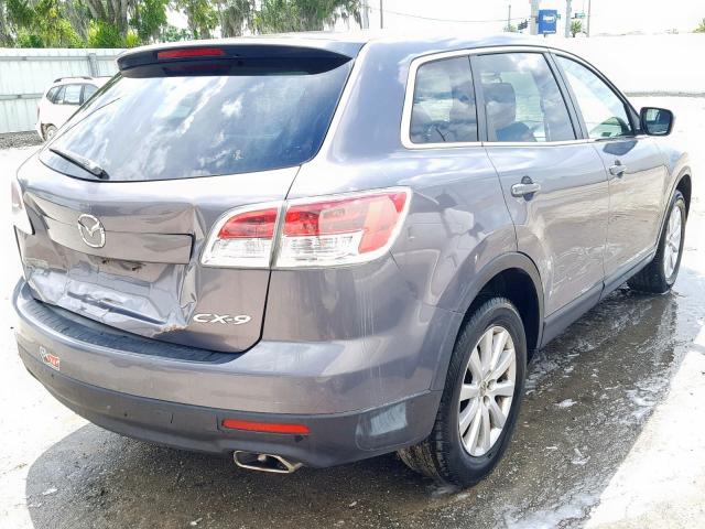 JM3TB28C170117203 - 2007 MAZDA CX-9 GRAY photo 4