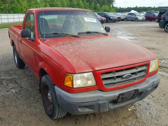 1FTYR10C41TA44060 - 2001 FORD RANGER RED photo 1