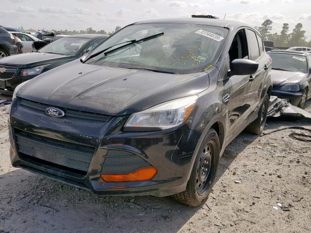 1FMCU0F79DUD68208 - 2013 FORD ESCAPE S BLACK photo 2