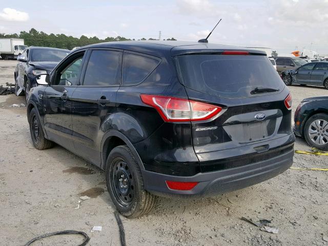 1FMCU0F79DUD68208 - 2013 FORD ESCAPE S BLACK photo 3