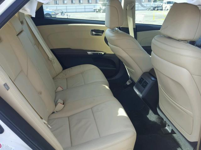 4T1BK1EB0HU259350 - 2017 TOYOTA AVALON XLE WHITE photo 6