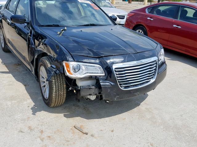 2C3CCAAG9CH138436 - 2012 CHRYSLER 300 BLACK photo 9