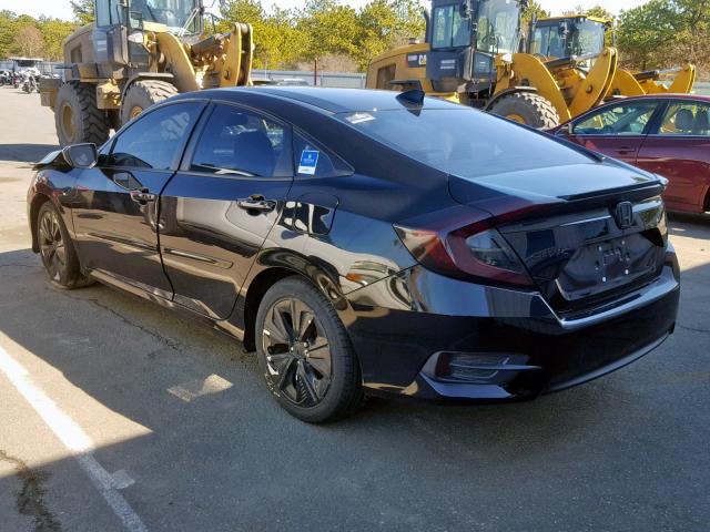 2HGFC1F71GH643797 - 2016 HONDA CIVIC EXL BLACK photo 3