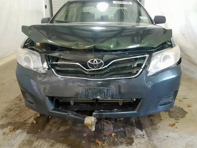 4T1BF3EK3AU508438 - 2010 TOYOTA CAMRY GREEN photo 9