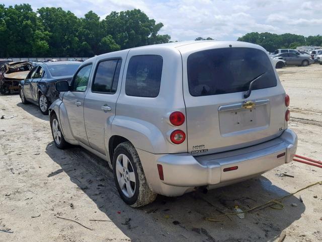 3GNDA13D37S524384 - 2007 CHEVROLET HHR LS SILVER photo 3