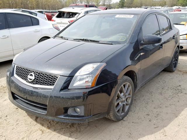 3N1CB6AP0AL690880 - 2010 NISSAN SENTRA SE- BLACK photo 2