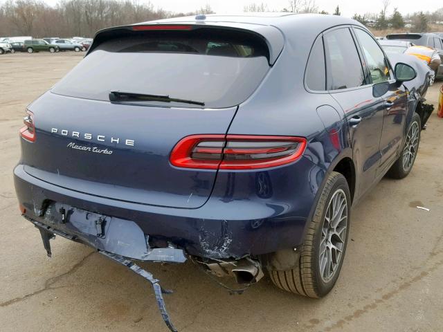 WP1AF2A59GLB91563 - 2016 PORSCHE MACAN TURB BLUE photo 4