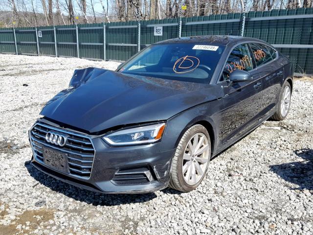 WAUBNCF57JA035237 - 2018 AUDI A5 PREMIUM BLACK photo 2