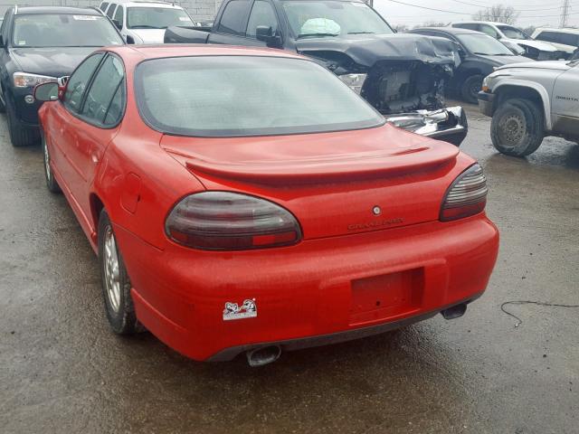 1G2WP52KX3F117172 - 2003 PONTIAC GRAND PRIX 红色 照片 3