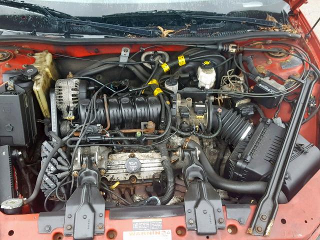 1G2WP52KX3F117172 - 2003 PONTIAC GRAND PRIX 红色 照片 7