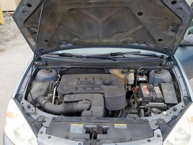 1G2ZF58B874164399 - 2007 PONTIAC G6 VALUE L BLUE photo 7