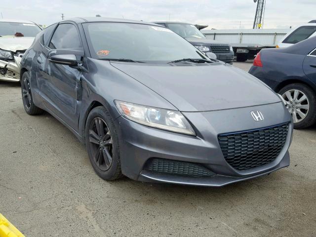 JHMZF1C41ES003347 - 2014 HONDA CR-Z CHARCOAL photo 1