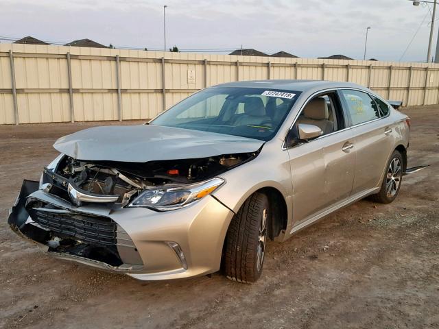 4T1BK1EB1HU249359 - 2017 TOYOTA AVALON XLE GOLD photo 2