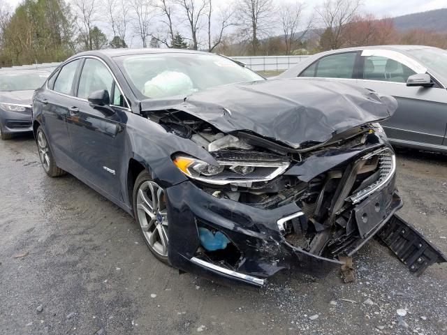 3FA6P0RU5KR192309 - 2019 FORD FUSION TITANIUM  photo 1