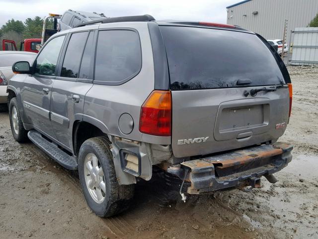 1GKDT13SX52208107 - 2005 GMC ENVOY GRAY photo 3