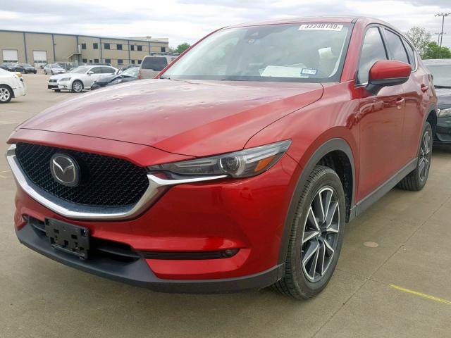 JM3KFADM2J0319144 - 2018 MAZDA CX-5 GRAND RED photo 2