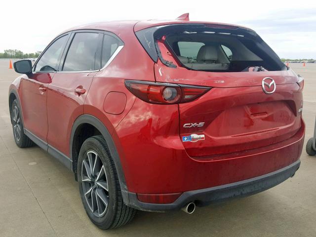 JM3KFADM2J0319144 - 2018 MAZDA CX-5 GRAND RED photo 3