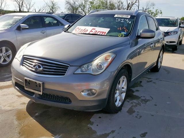JN1AJ0HP5AM701424 - 2010 INFINITI EX35 BASE GRAY photo 2