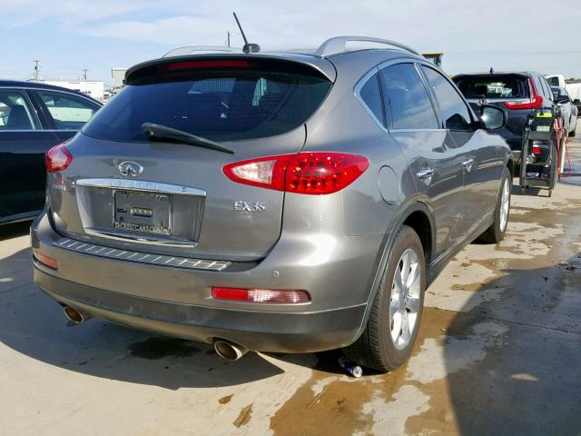 JN1AJ0HP5AM701424 - 2010 INFINITI EX35 BASE GRAY photo 4