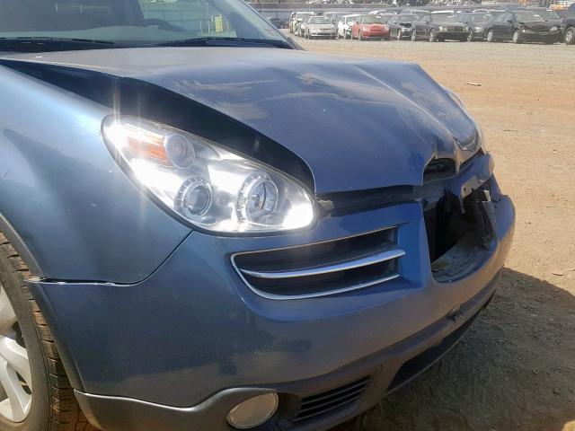 4S4WX85C264425479 - 2006 SUBARU B9 TRIBECA BLUE photo 9