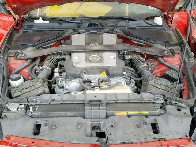 JN1AZ4EH6EM632018 - 2014 NISSAN 370Z BASE RED photo 7