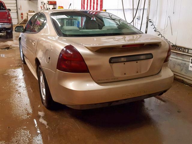 2G2WP522851316053 - 2005 PONTIAC GRAND PRIX 金色 照片 3