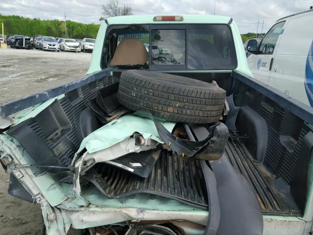 1FTYR10C6XTA51746 - 1999 FORD RANGER GREEN photo 6