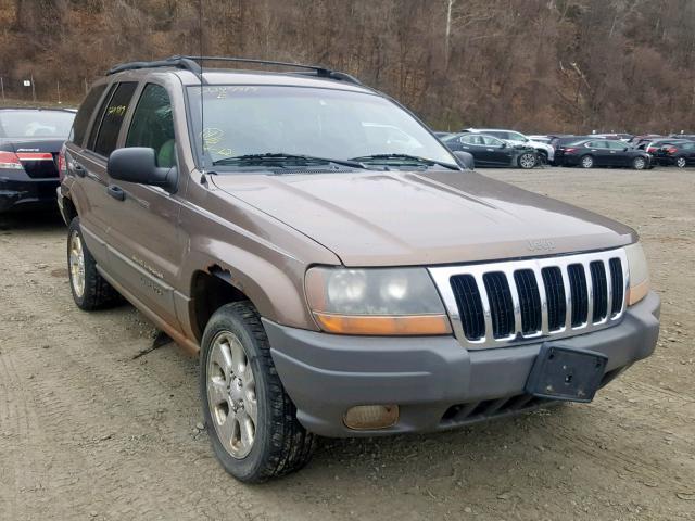 1J4GW48N01C536235 - 2001 JEEP GRAND CHER TAN photo 1