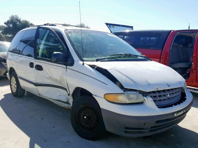 2P4FP2538XR354817 - 1999 PLYMOUTH VOYAGER WHITE photo 1