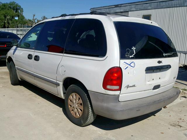 2P4FP2538XR354817 - 1999 PLYMOUTH VOYAGER WHITE photo 3