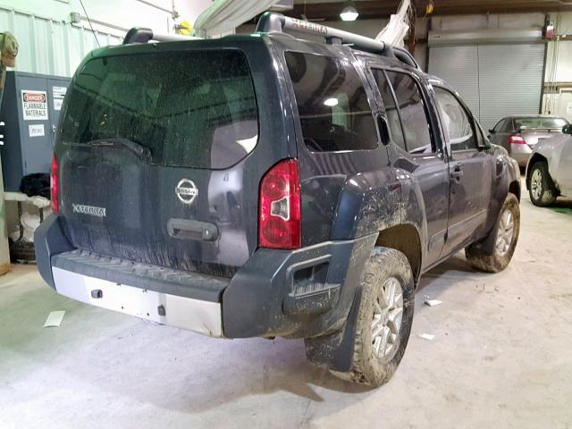 5N1AN0NW4EN801300 - 2014 NISSAN XTERRA X BLACK photo 4