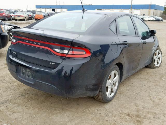 1C3CDFBB4GD507736 - 2016 DODGE DART SXT BLACK photo 4